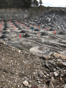 DER and Ibbotson Drilling Services active in Scotland Granite Quarry