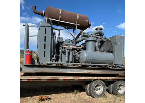 Sullair 850cfm 250psi Screw Compressor