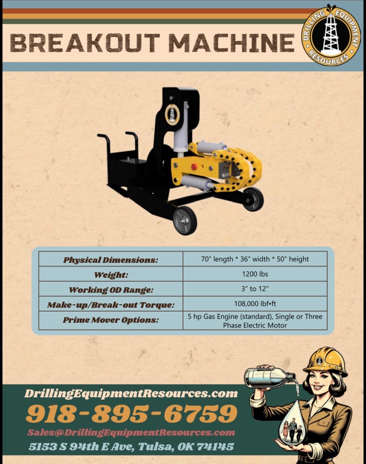 Hydraulic Breakout Machine | Drilling Equipment Resources